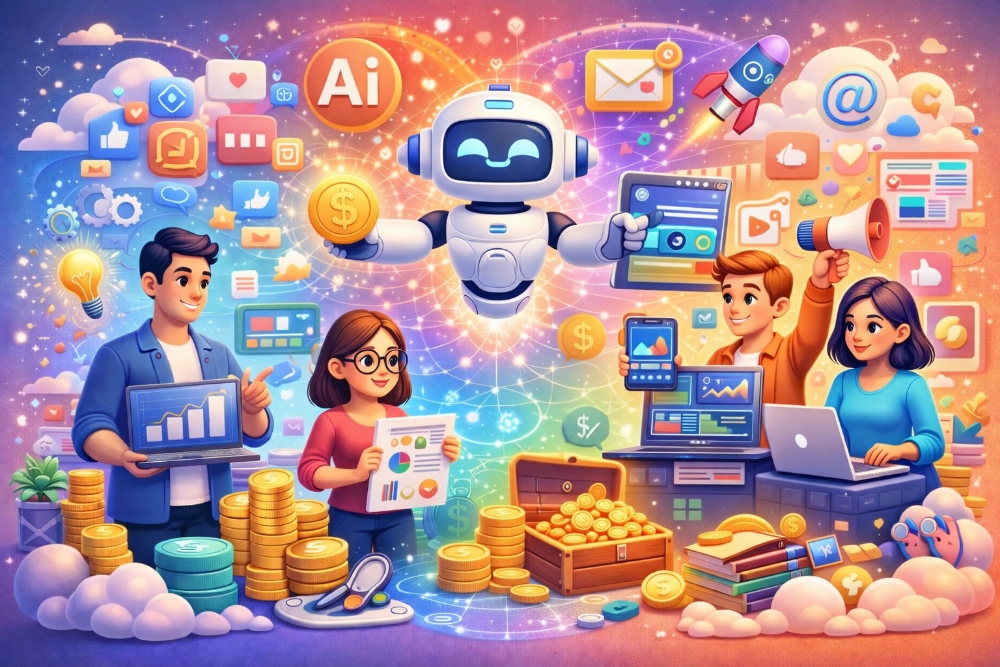 5 Powerful Ways AI Is Helping People Build Online Income