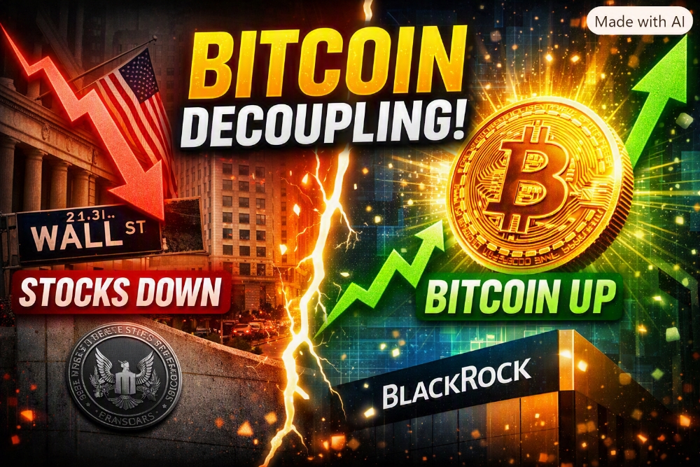 BLACKROCK CONFIRMS BITCOIN DECOUPLING — WHILE THE SEC MAKES ITS OWN MOVE"