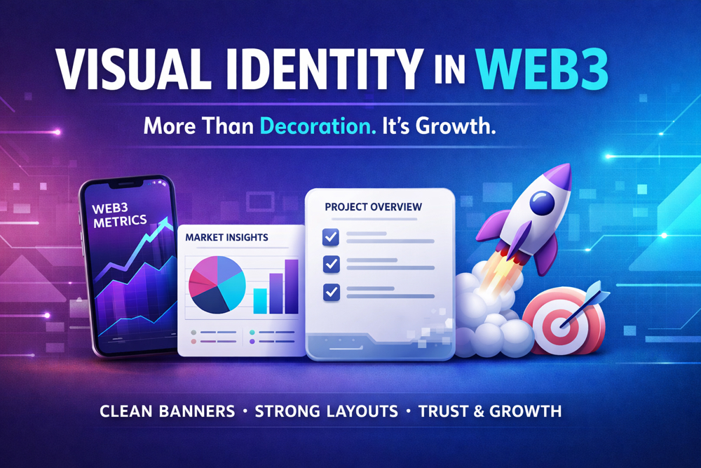 Visual identity matters more than people think in Web3.