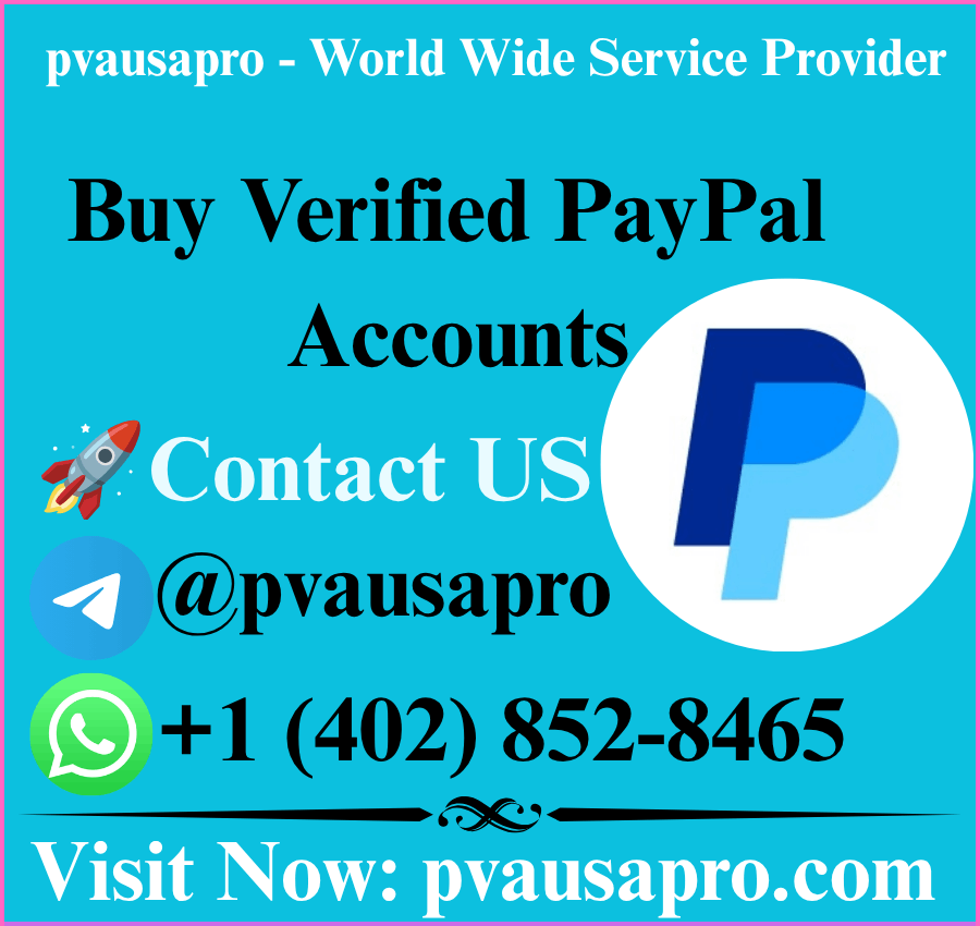 7 Best Options Buy Verified PayPal Accounts (120$)