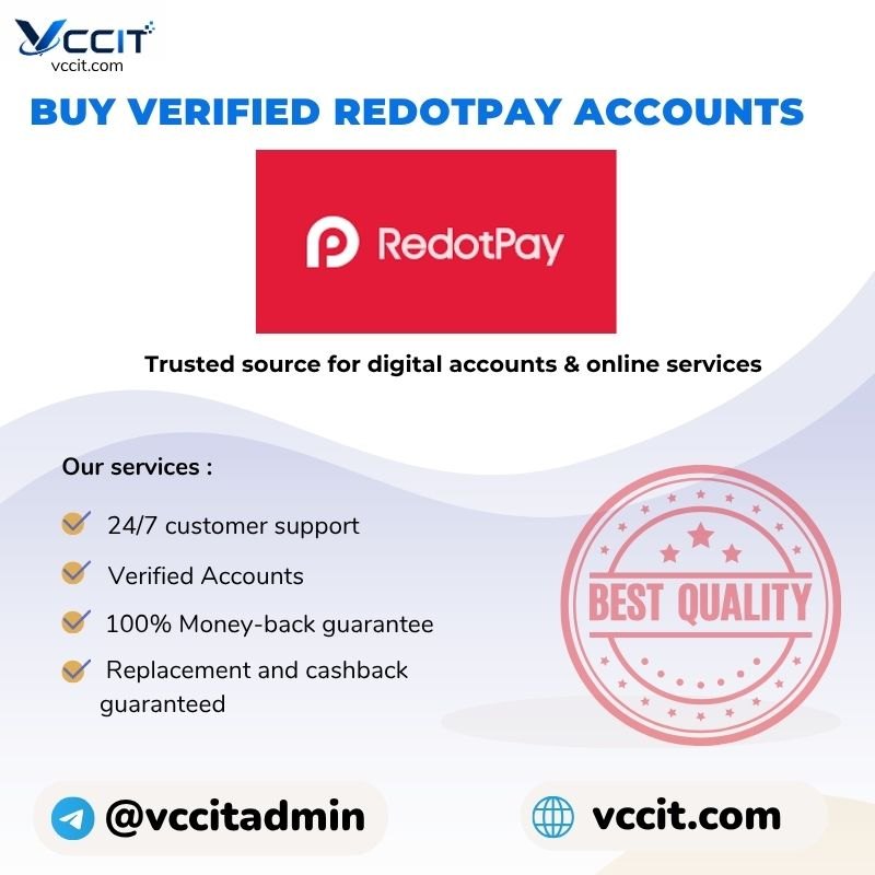 Best 09 Website Guide to Buying Verified RedotPay Accounts Safely Online