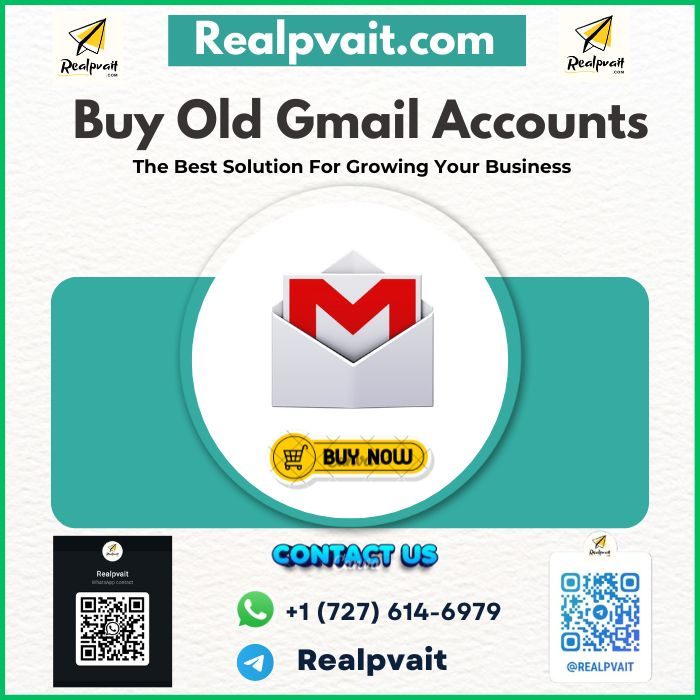 Top 137 Best Site Buy Old Gmail Accounts PVA And Aged