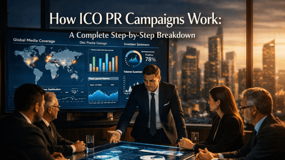 How ICO PR Campaigns Work: A Complete Step-by-Step Breakdown