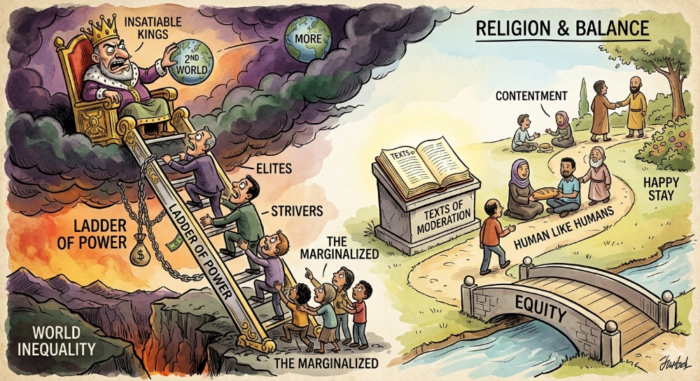 The Endless Ladder: Why Global Inequality Breeds Global Conflict