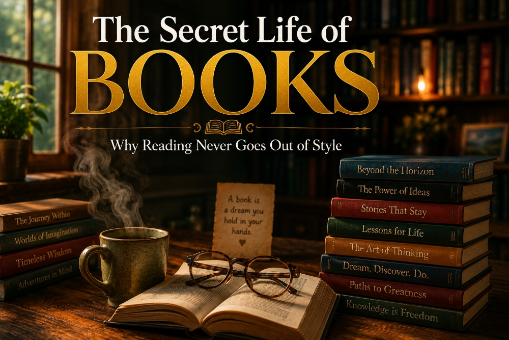 The Secret Life of Books: Why Reading Never Goes Out of Style