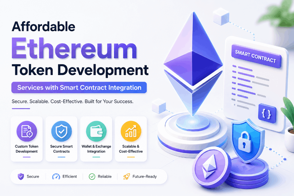 Affordable Ethereum Token Development Services with Smart Contract Integration