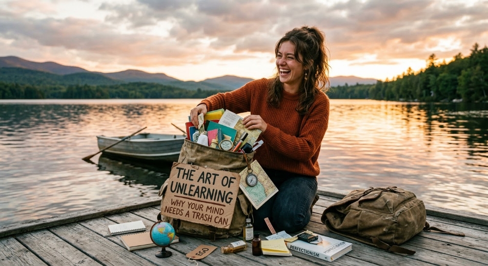 The Art of Unlearning: Why Your Mind Needs a Trash Can