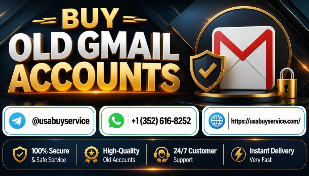 02 Sites to Buy Old Gmail Accounts (Aged & Verified