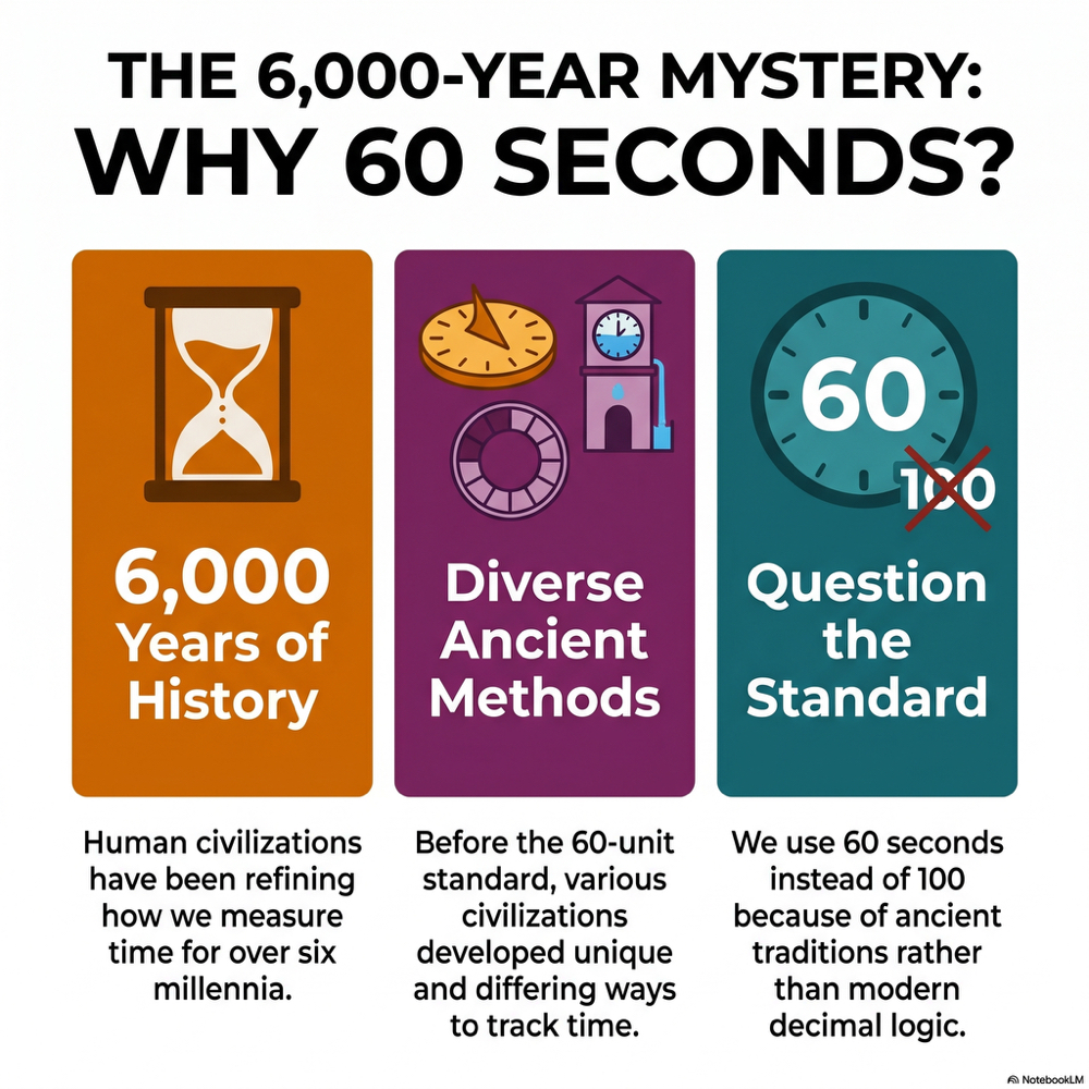 Why 60 Seconds? The 6,000-Year-Old Mystery on Your Wrist