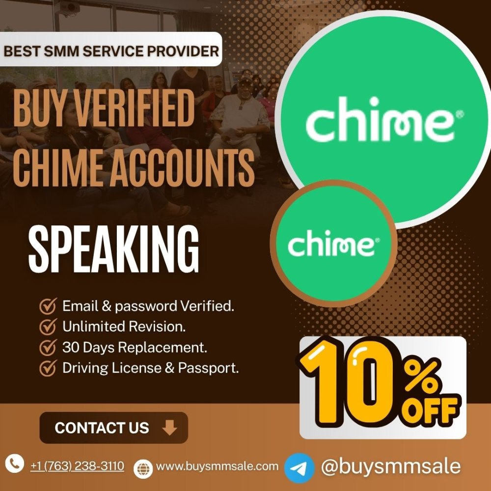 Top 11 Site To purchase Verified Chime Accounts In World