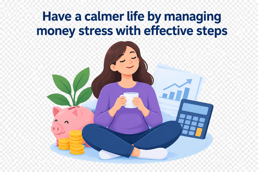 Have a calmer life by managing money stress with effective steps