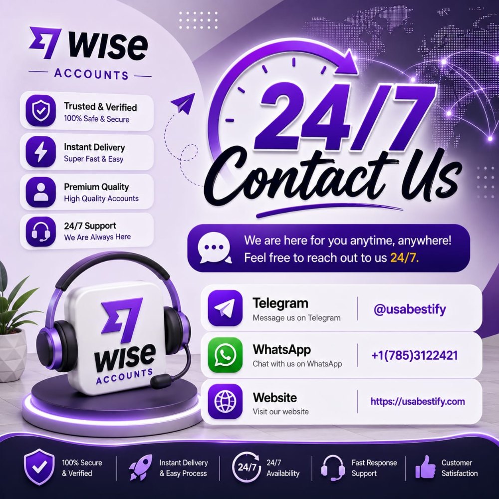 12.3 Best Place to Buy Fully Verified Wise Accounts for International Transfers