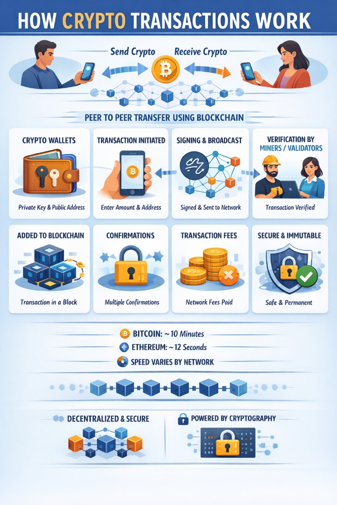 How Crypto Transactions Work: A Simple Guide