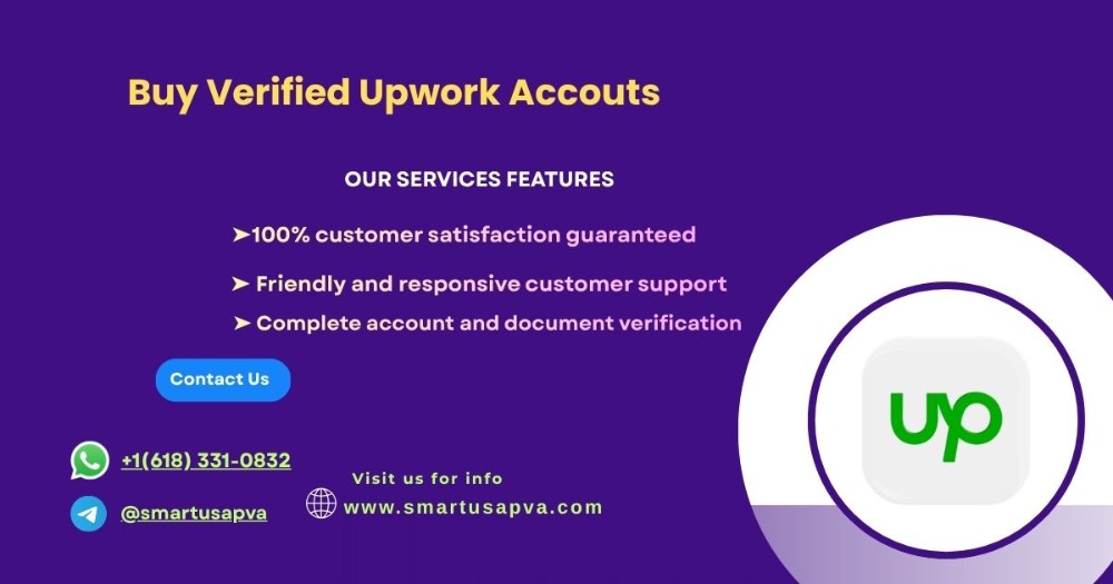 Best Site To Buy Verified Upwork Accounts in Smartly