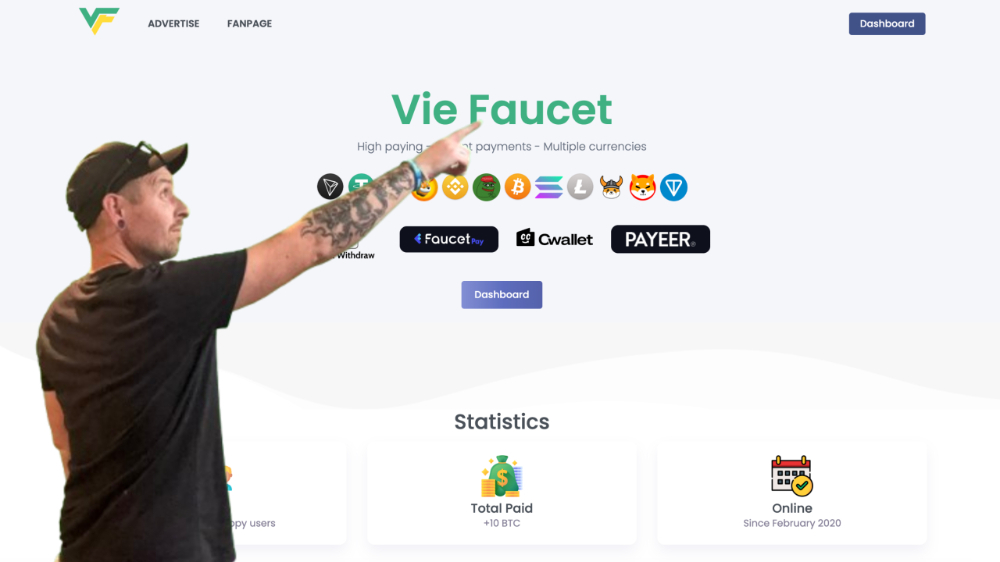 How I Earn Free Crypto Each Week with VieFaucet