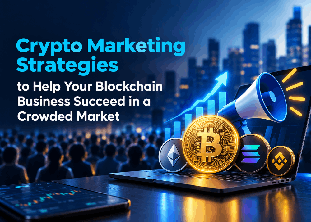 Crypto Marketing Strategies to Help Your Blockchain Business Succeed in a Crowded Market