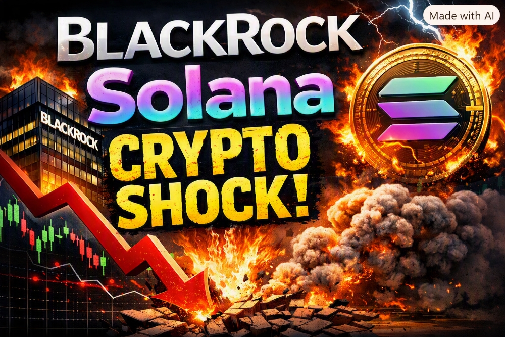 BLACKROCK JUST PLANTED ITS FLAG ON SOLANA — AND THE SENATE IS RUNNING OUT OF TIME"