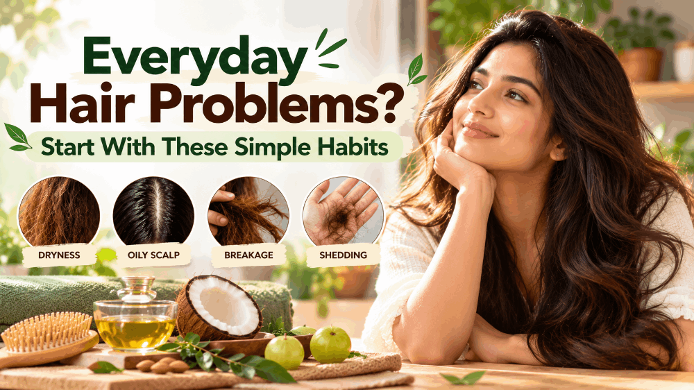 Everyday Hair Problems? Start With These Simple Habits