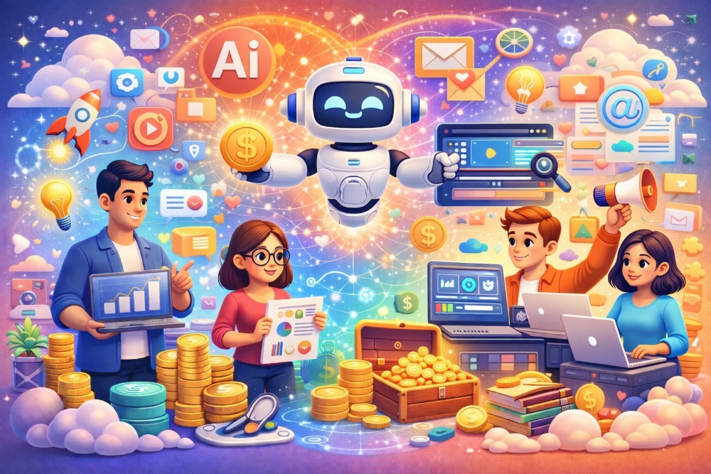 How Beginners Can Start Earning Online Using AI Tools