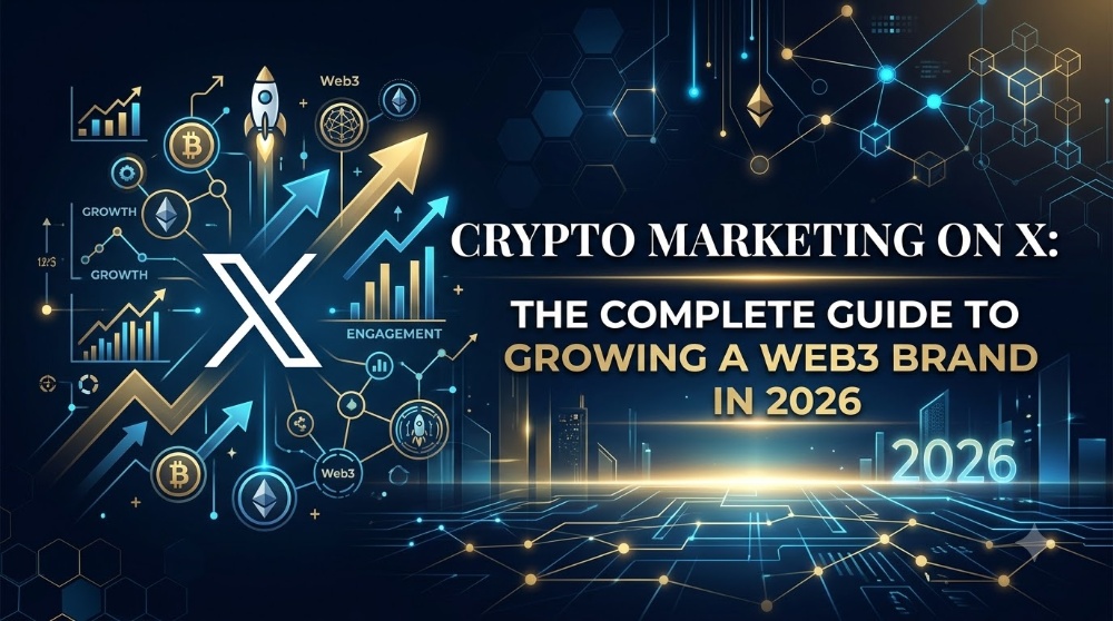 Crypto Marketing on X: The Complete Guide to Growing a Web3 Brand in 2026