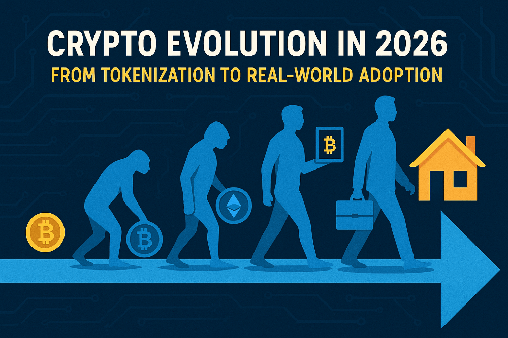Crypto Evolution in 2026: From Tokenization to Real-World Adoption