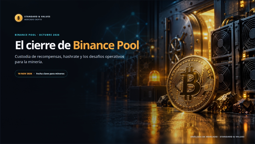 Binance Pool cierra y deja una pregunta: ¿quién custodia la recompensa del minero?