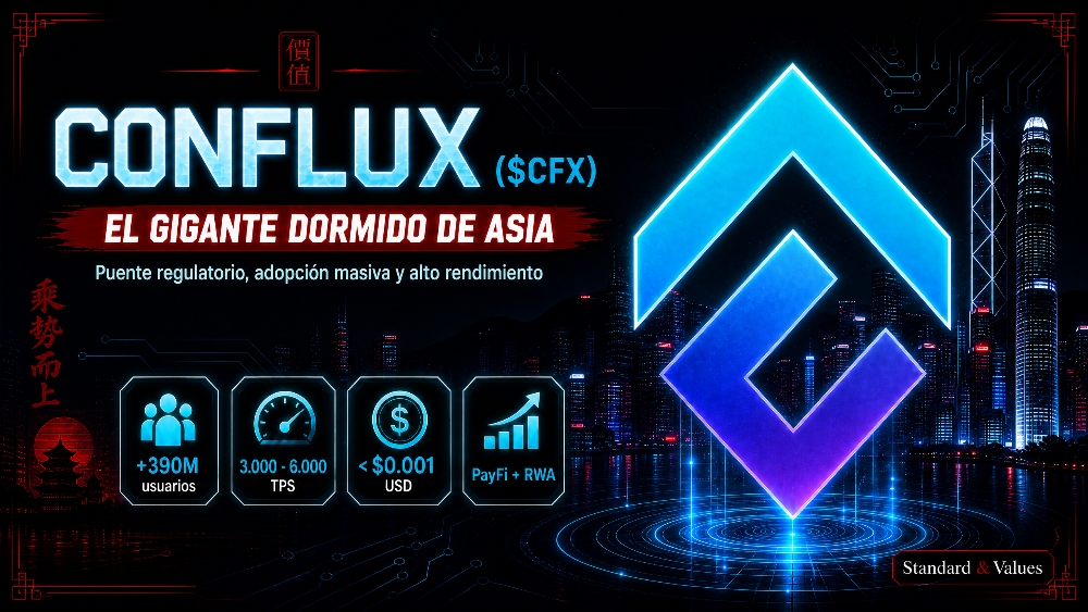 🐉 El gigante dormido de Asia: ¿Por qué Conflux ($CFX) es el puente cripto de China?