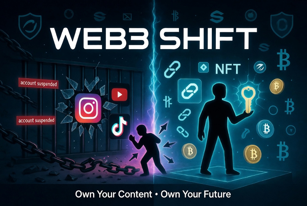 My Web3 Shift: How I Escaped Web2’s “They Win, You Lose” Trap and Built Real Ownership