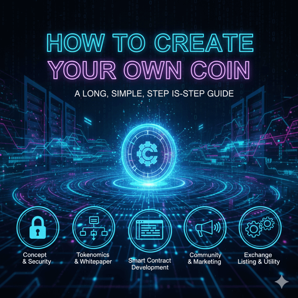 How to Make Your Own Coin — A Long, Simple, Step-by-Step Guide