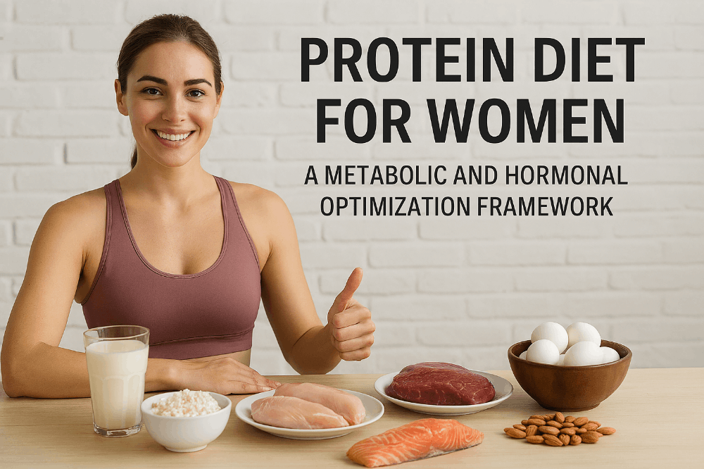 Protein Diet for Women: A Metabolic and Hormonal Optimization Framework