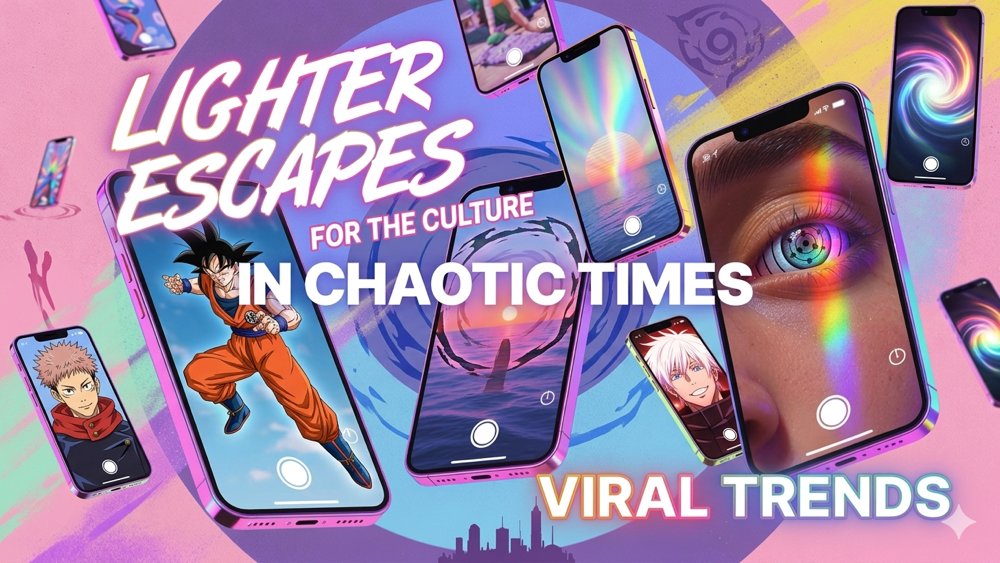 Lighter Escapes & Viral Trends: The Internet’s Escape Hatch in Chaotic Times 🎥