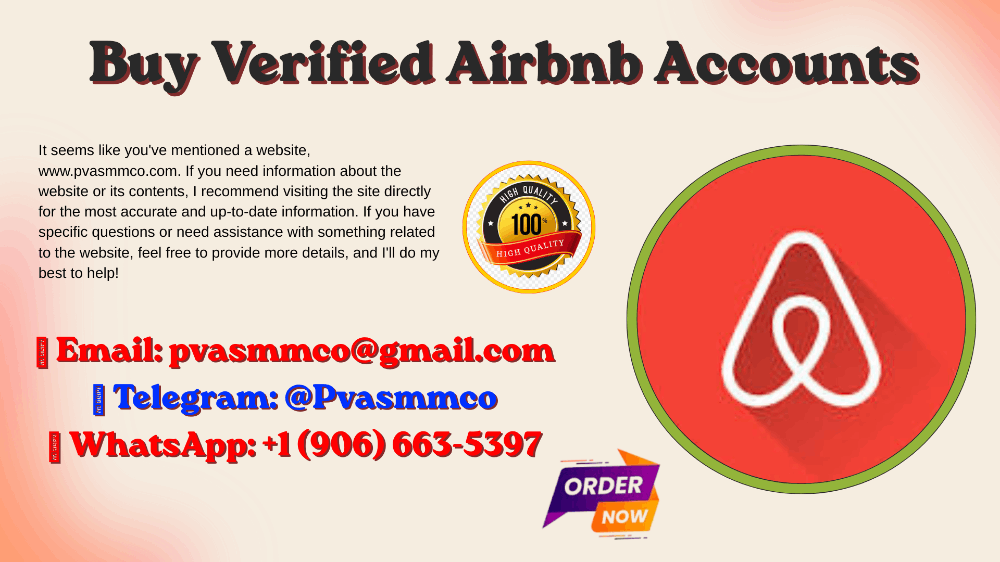 3 .19 Airbnb Marketplace Resources in the USA: Account Quality Explained Provaidar