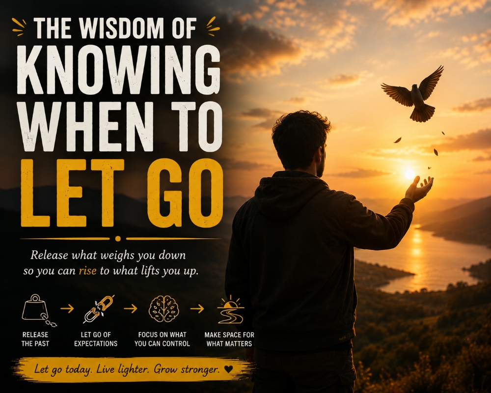 The Wisdom of Knowing When to Let Go