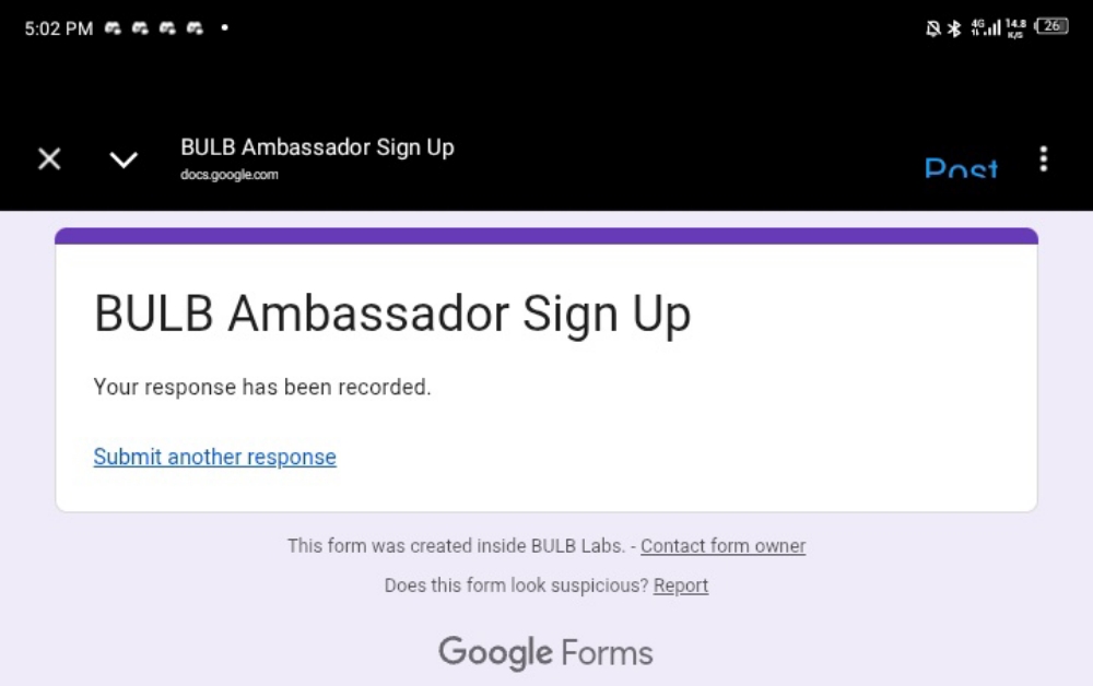 Bulb is the life of SOCIALFI.