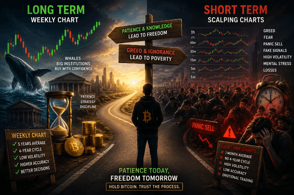The King of All Charts: Why Whales Ignore Short-Term Noise and Follow the Weekly Trend