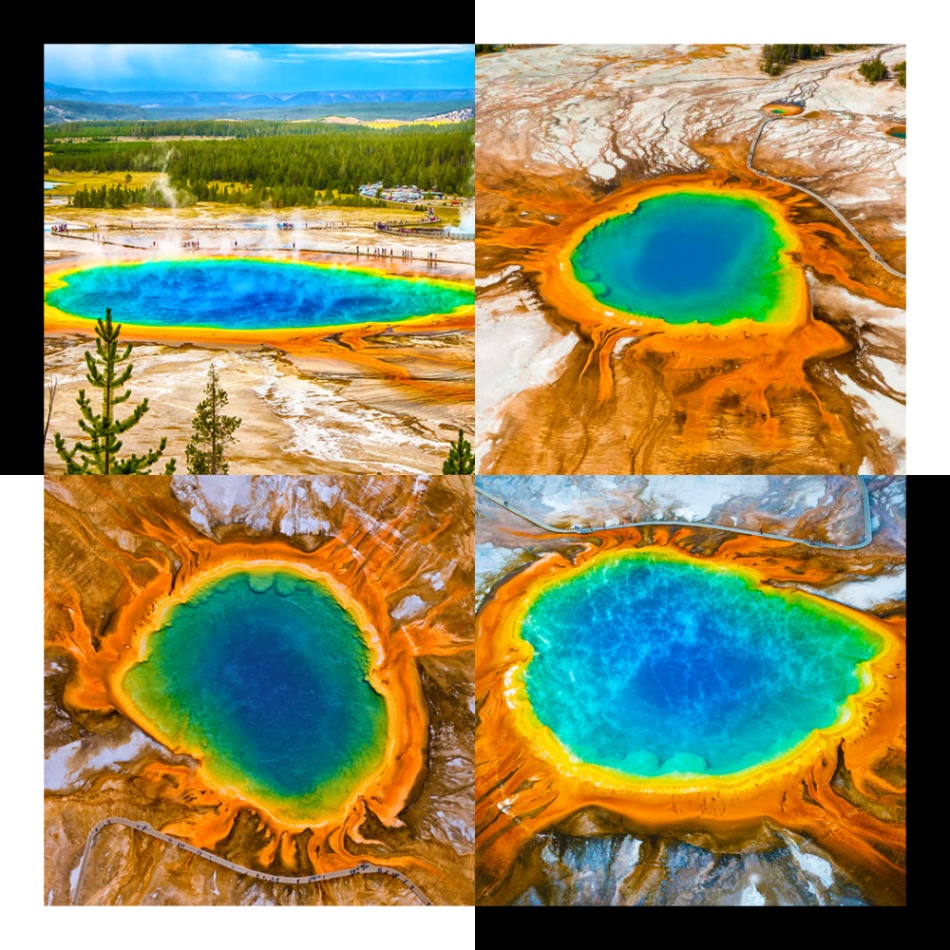 Grand Prismatic Spring: Nature’s Most Colorful Hot Spring