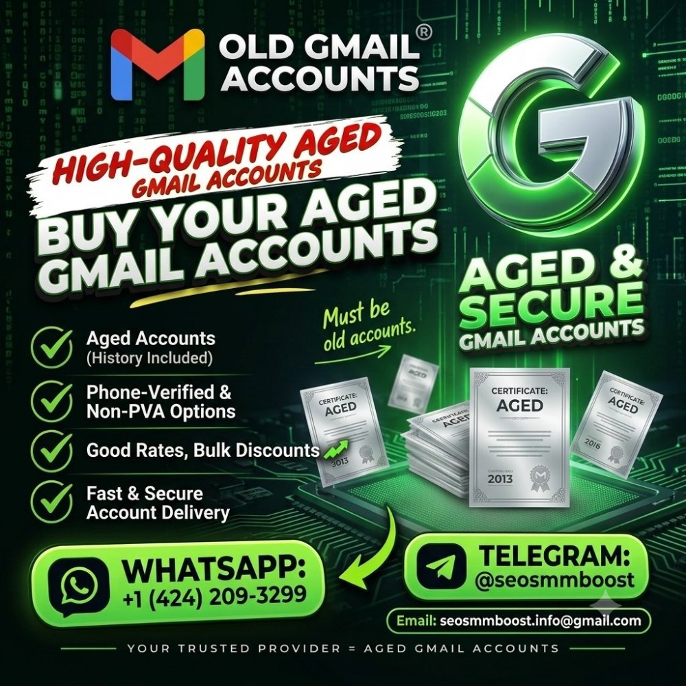 Top 10 Reliable Websites for Buying Gmail Accounts