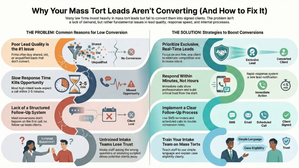Why Is My Law Firm’s Conversion Rate So Low on Mass Tort Cases?