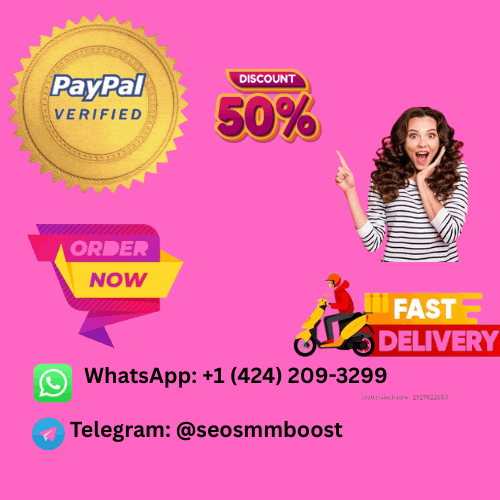 Buy Verified PayPal Accounts - 100% Old & Card Active