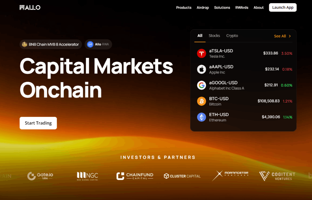 Capital Market Onchain — A New Era with Allo