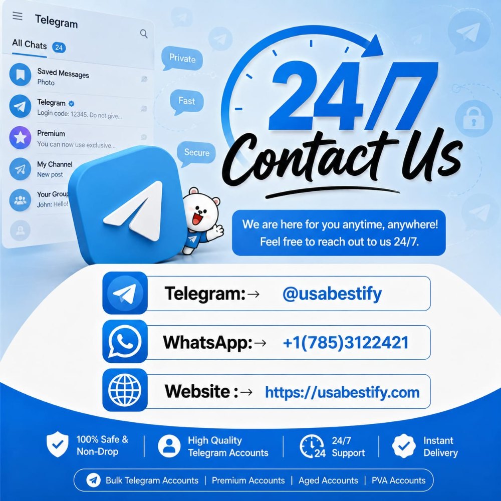 Buy Telegram Accounts (PVA & Bulk)