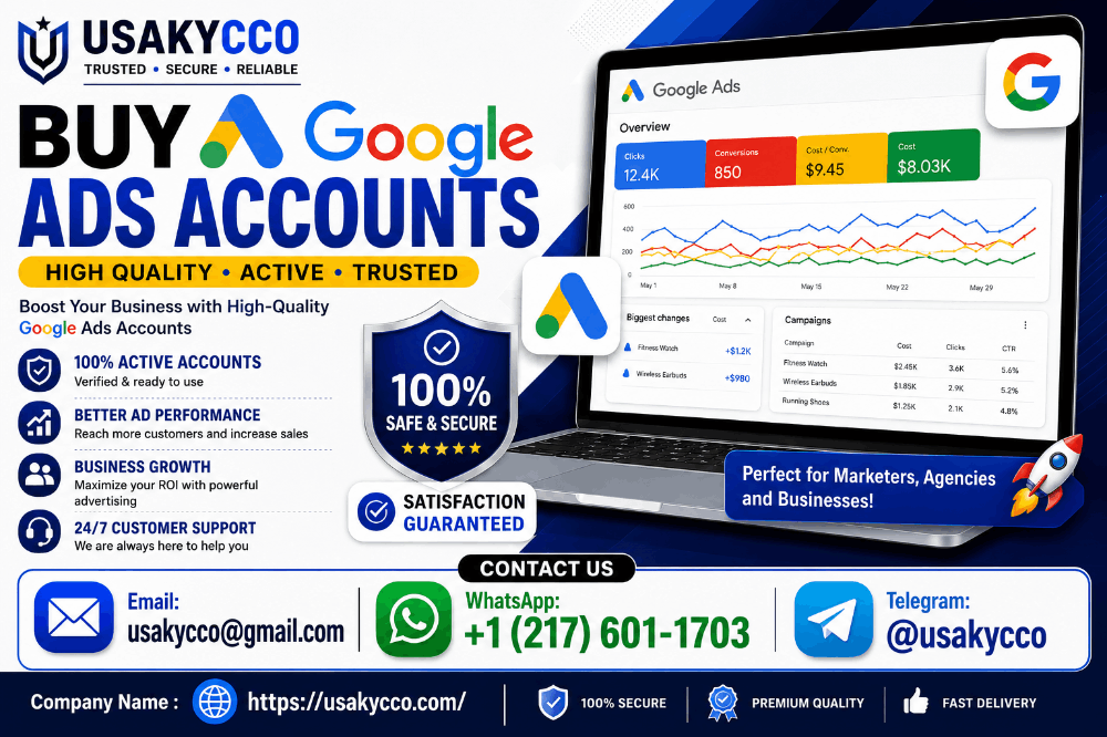 Top 10 Google Ads Account Solutions for Businesses in the USA in 2027