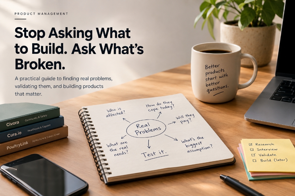Stop Asking What to Build. Ask What's Broken.