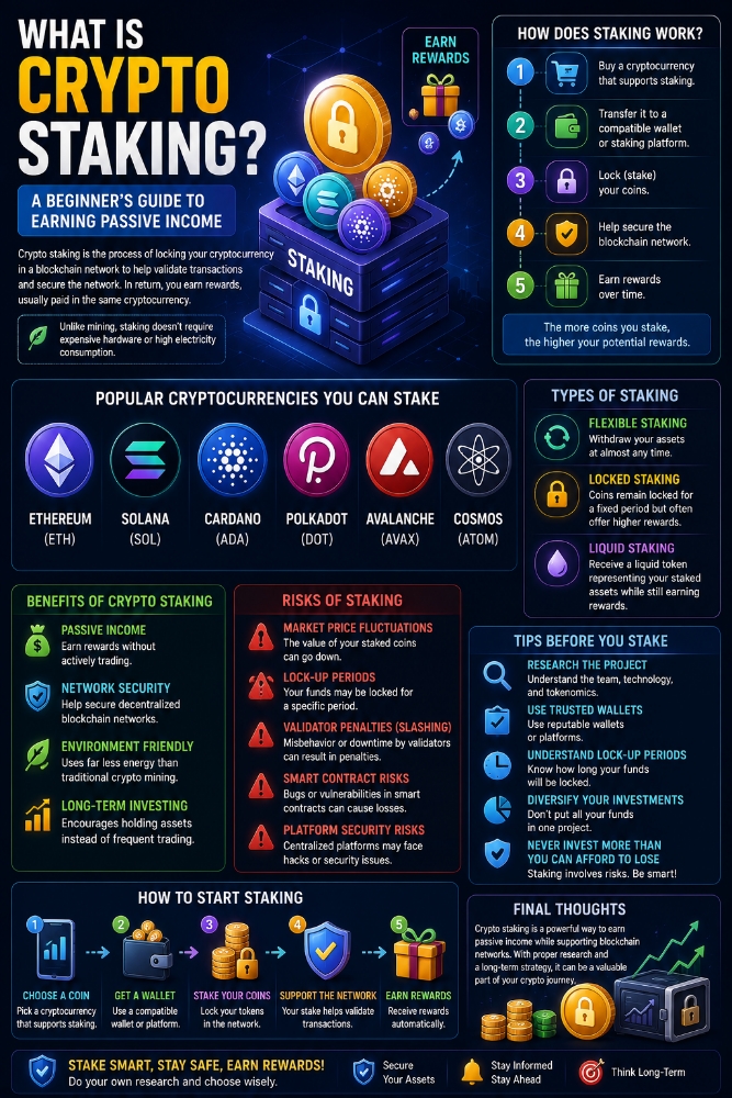 What Is Crypto Staking? A Beginner's Guide to Earning Passive Income
