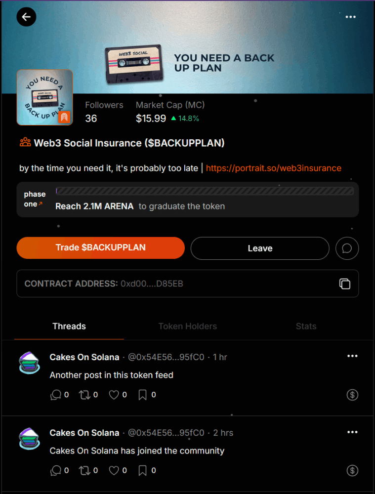 Come join us on The Arena