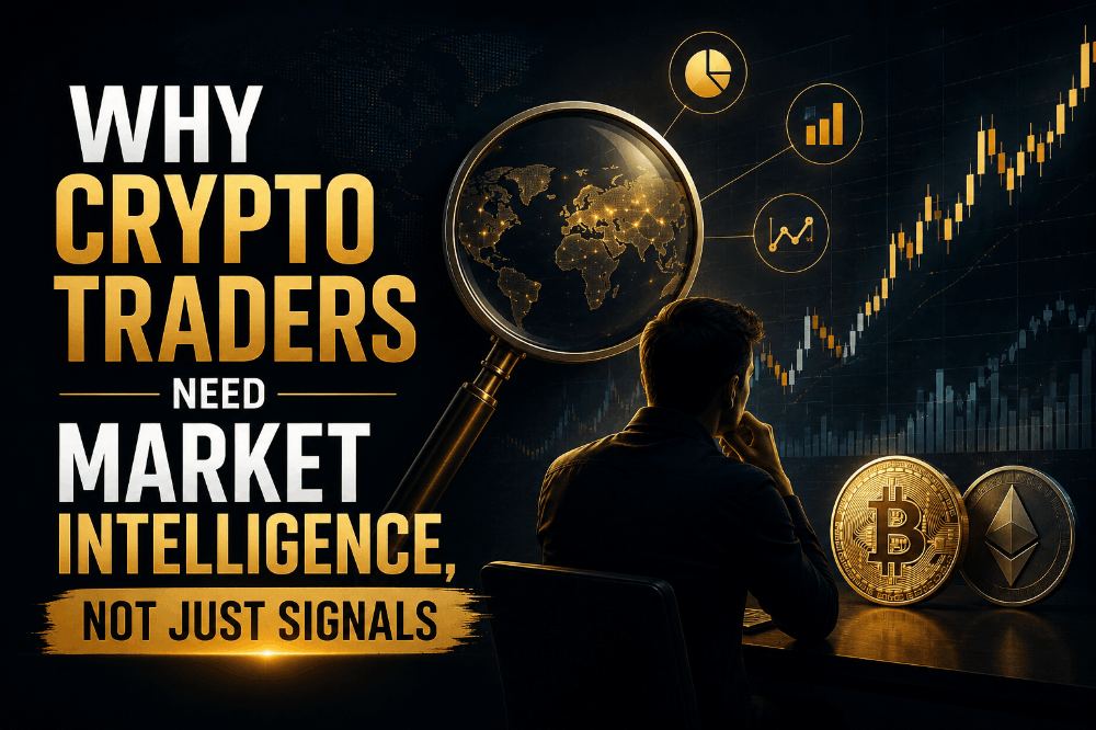 Why Crypto Traders Need Market Intelligence, Not Just Signals