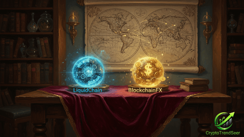 LiquidChain vs BlockchainFX: The Best 2026 Crypto Presale