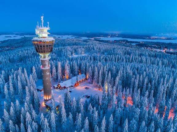 Puijo Tower - an absolute beauty of Finland.