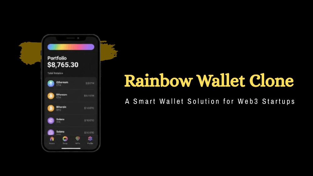 Rainbow Wallet Clone: A Smart Wallet Solution for Web3 Startups