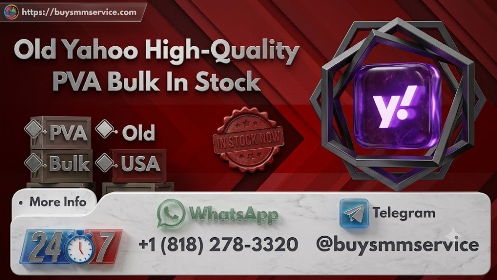 Top #06 Trusted Sites to Buy Yahoo Accounts (PVA, Aged, Bulk Options)